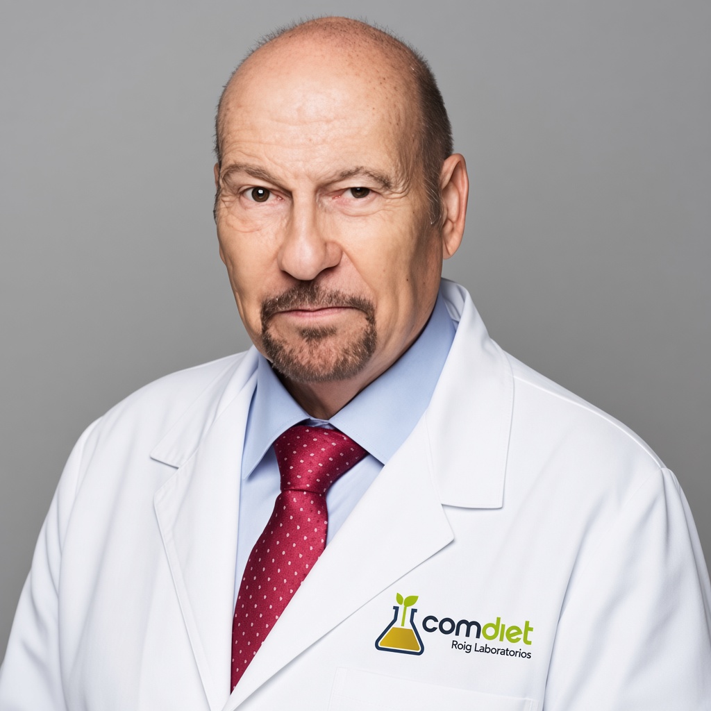 Dr. Jordi Ibáñez, Ingeniero Químico y Doctor en Medicina — asesor científico de Comdiet